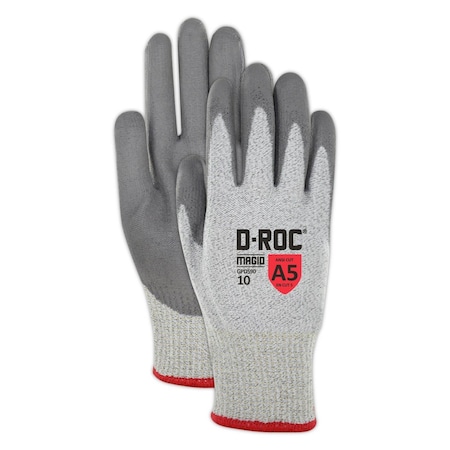 Magid Coated Gloves, Salt & Pepper GPD590-10